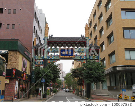 橫濱中華街現文門北門 橫濱中華街現文門北門 100097888