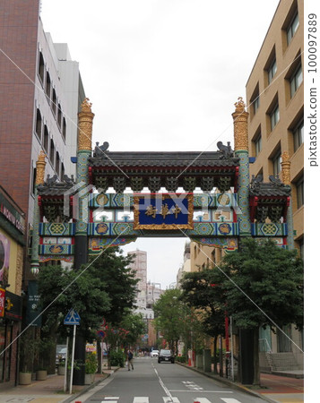 橫濱中華街現文門北門 橫濱中華街現文門北門 100097889