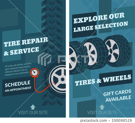 Tire repair and service, schedule appointment Tire repair and service, schedule appointment 100098529