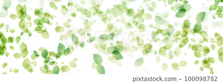 New green leaves landscape background 100098782