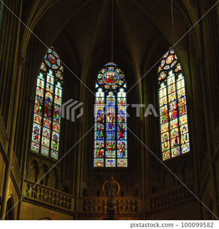 林茨老城新大教堂彩繪玻璃 100099582