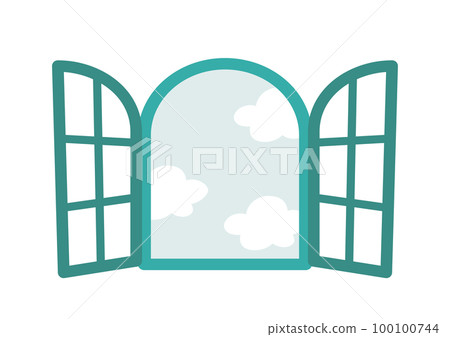 窗口的例證 100100744
