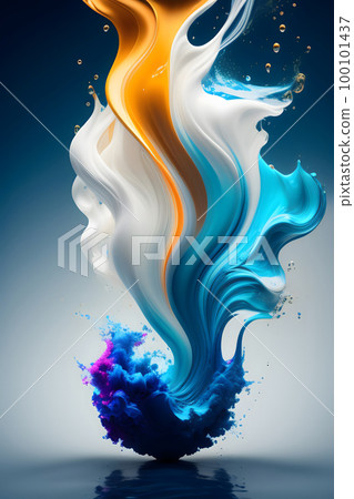 多彩的水墨藝術 100101437