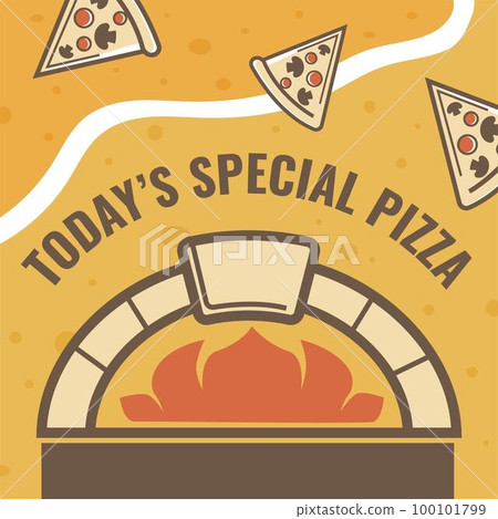 Todays special pizza in pizzeria house promotion Todays special pizza in pizzeria house promotion 100101799