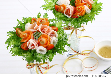 Bouquet salad 100103672