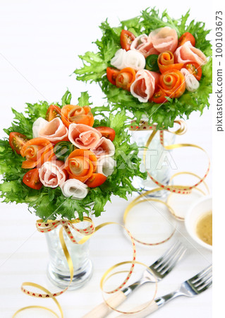 Bouquet salad 100103673