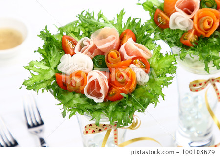 花束沙拉 花束沙拉 100103679