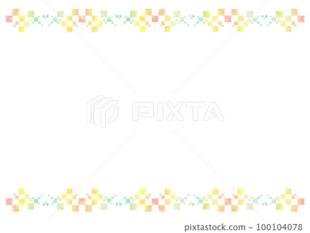 Background material Watercolor Watercolor touch Yellow series 100104078