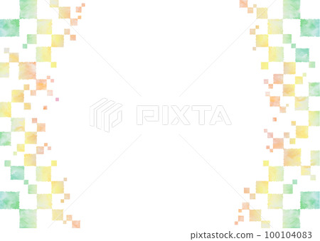 背景素材 水彩 水彩觸感 黃色系列 100104083