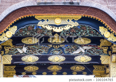 Sculpture of Nijo castle Tang gate Sculpture of Nijo castle Tang gate 100104765