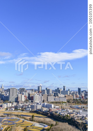 仙台市的遠景 仙台市的遠景 100105399