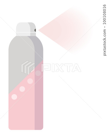 Illustration of antiperspirant spray 100108016