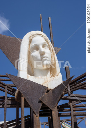 Saint Anna statue, Fuerteventura, Spain 100108064