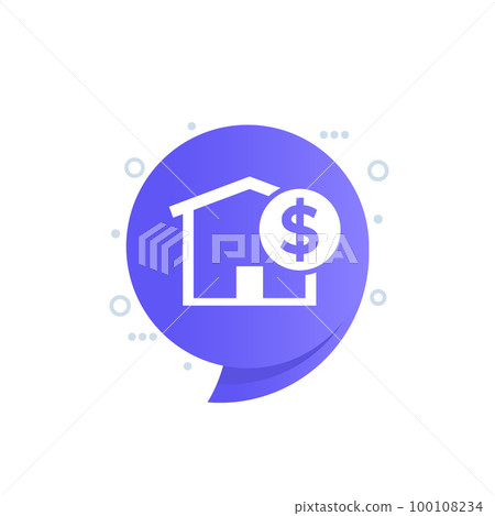 Storage costs icon for web 100108234