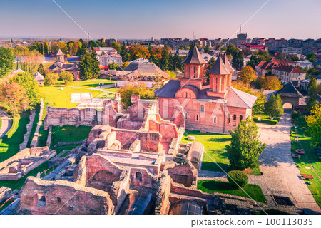 Targoviste, Romania - Medieval cathedral of Wallachia Targoviste, Romania - Medieval cathedral of Wallachia 100113035