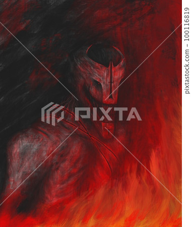 monster, skull, zombie 100116819