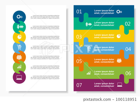 Infographic design template with place for your data. Vector illustration. Infographic design template with place for your data. Vector illustration. 100118951