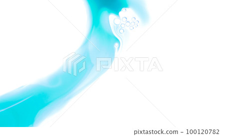 具有流水般透明感的抽象背景圖。與復制空間。 100120782