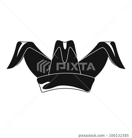 Clown jester icon. Simple illustration of clown jester vector icon for web design isolated on white background Clown jester icon. Simple illustration of clown jester vector icon for web design isolated on white background 100132385