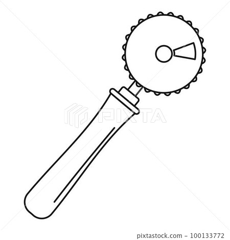 Honey tool icon. Outline illustration of honey tool vector icon for web design isolated on white background 100133772