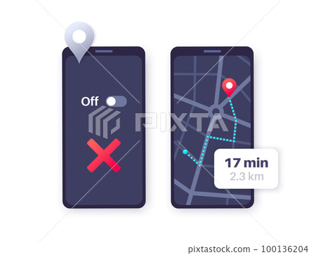GPS activation toggle 100136204