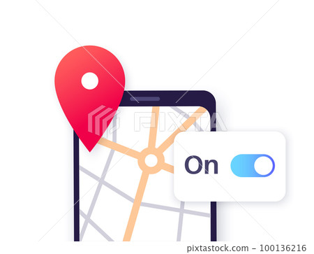 GPS activation toggle GPS activation toggle 100136216