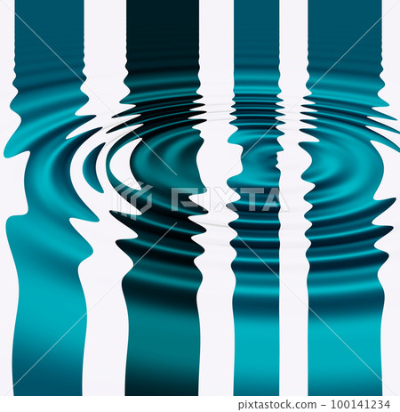 Closeup of water ripple and graphic pattern after a drop is splashed into puddle. Creative copyspace and background of detail rippled effect, waves after raining, showering, bathing and wavy texture Closeup of water ripple and graphic pattern after a drop is splashed into puddle. Creative copyspace and background of detail rippled effect, waves after raining, showering, bathing and wavy texture 100141234