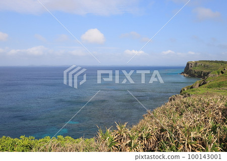 沖繩縣伊良部島宮古島市白鳥崎西海岸公園 100143001
