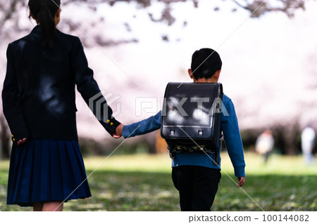 primary school student, schoolchild, schooler 100144082