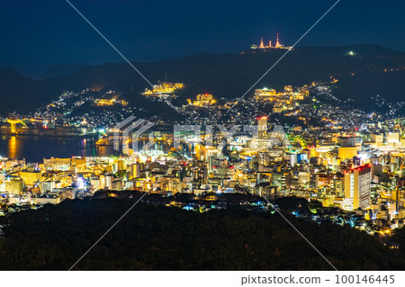 長崎市夜景 100146445