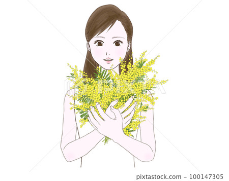 半長女（含羞草、驚喜） 100147305