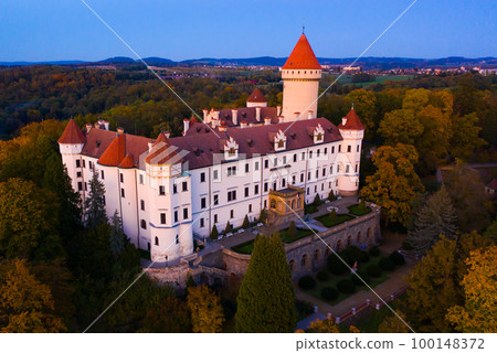 Medieval Konopiste Castle in Czech Republic 100148372