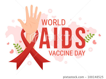 World Aids Vaccine Day Illustration to Prevention and Awareness Health Care in Flat Cartoon Hand Drawn for Web Banner or Landing Page Templates World Aids Vaccine Day Illustration to Prevention and Awareness Health Care in Flat Cartoon Hand Drawn for Web Banner or Landing Page Templates 100148525