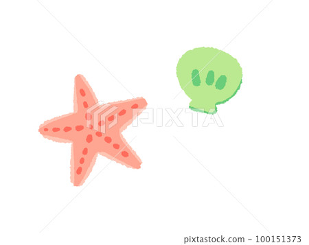 sea material illustration 100151373