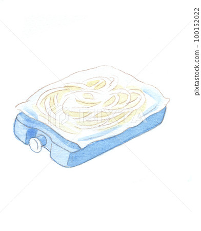 Watercolor: Frozen Udon 100152022