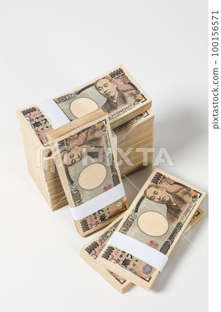 A bundle of bills A bundle of bills 100156571