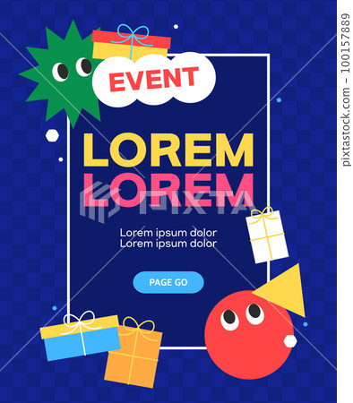 Various shopping event templates 08 100157889