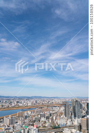 [大阪府]晴天的東京風景 100158926