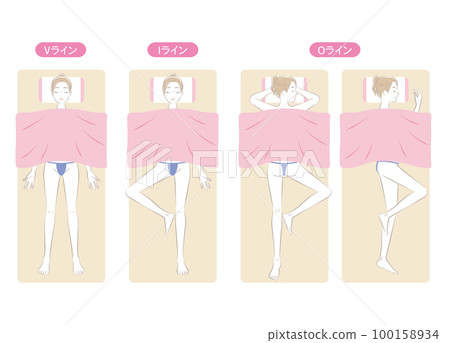 VIO脫毛治療期間的姿勢 100158934
