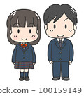 High school boys and girls 100159149