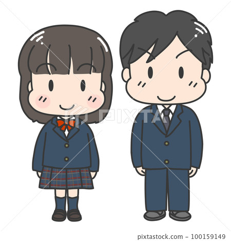 High school boys and girls High school boys and girls 100159149