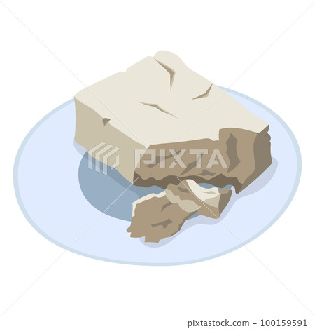 Yeast on a plate. Vector illustration on a white background Yeast on a plate. Vector illustration on a white background 100159591