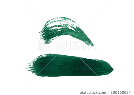paint brush set isolated on white background for logo and banner. stroke,design, creative, and illustration. 100160624
