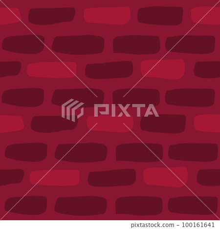 Colorful brick seamless pattern vector 100161641