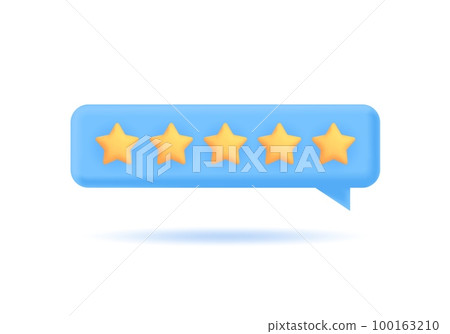 3d review concept, realistic yellow stars on white background. Customer rating, feedback or achievement concept vector illustration 3d review concept, realistic yellow stars on white background. Customer rating, feedback or achievement concept vector illustration 100163210