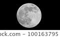Full moon floating in the night sky 100163795