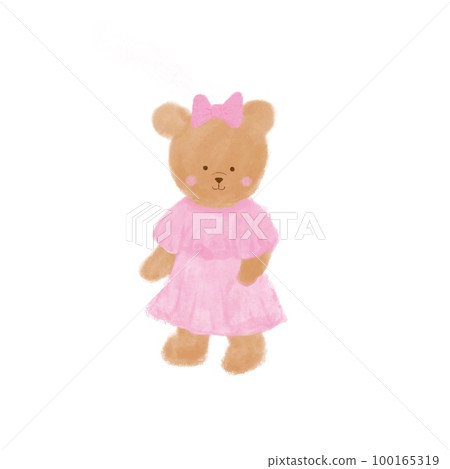 teddy bear in dress teddy bear in dress 100165319