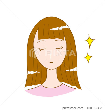 頭髮閃亮的女人 頭髮閃亮的女人 100165335