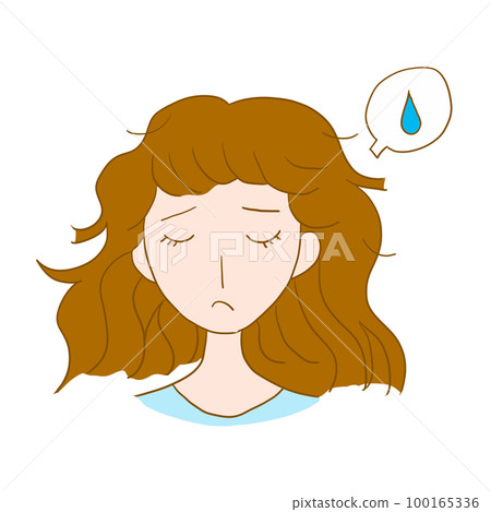 頭髮不好的女人 頭髮不好的女人 100165336