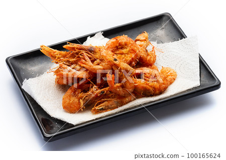 Deep-fried shrimp Deep-fried shrimp 100165624